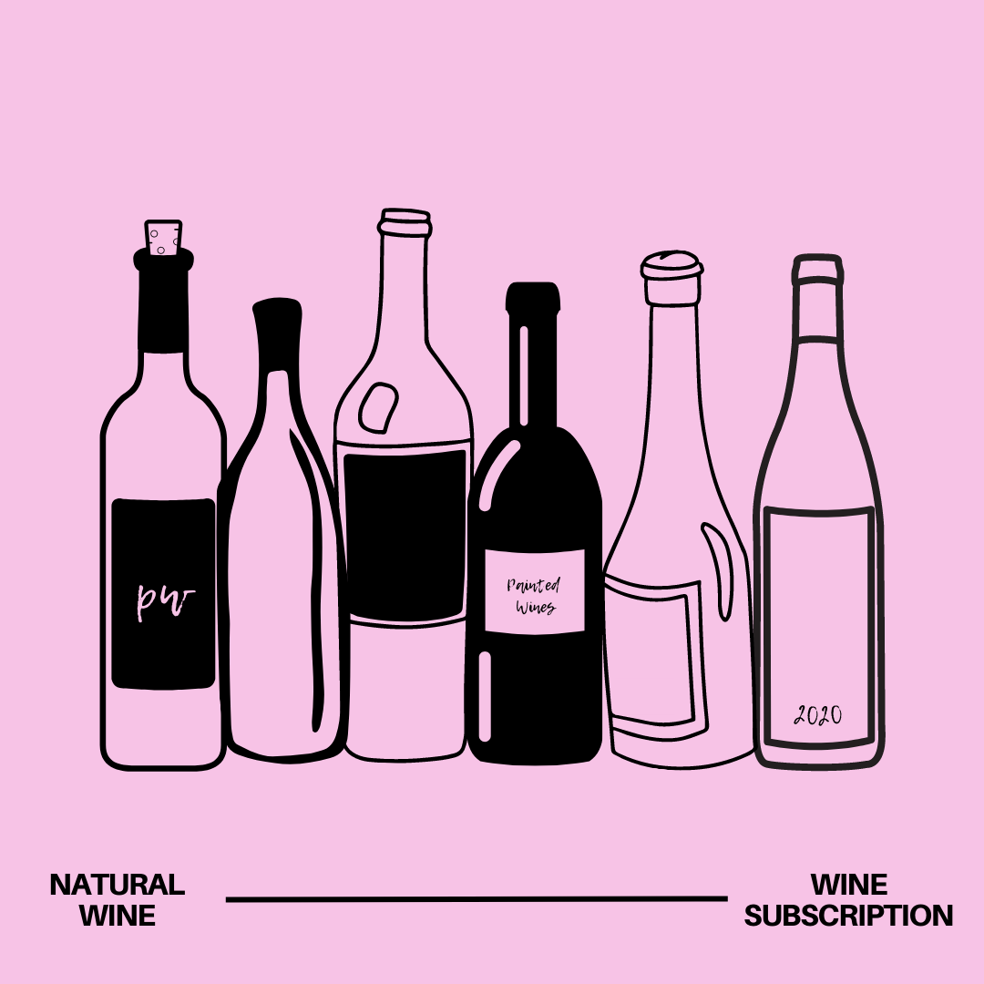 Team Painted Natural Wine Subscription – 6 Bottles Monthly from Painted Wines