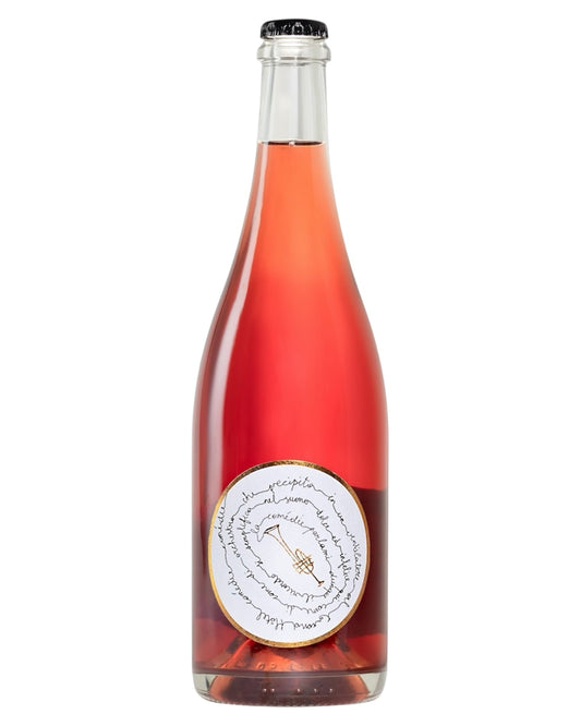 Bottle of Tenuta Foresto La Comédie 2022 Barbera Organic Sparkling Pet Nat from Italy