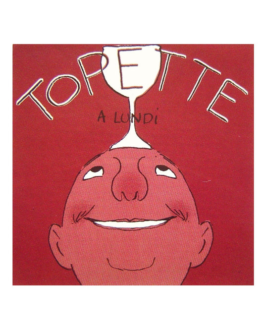 Domaine de Bablut Topette a Lundi 2023 wine label