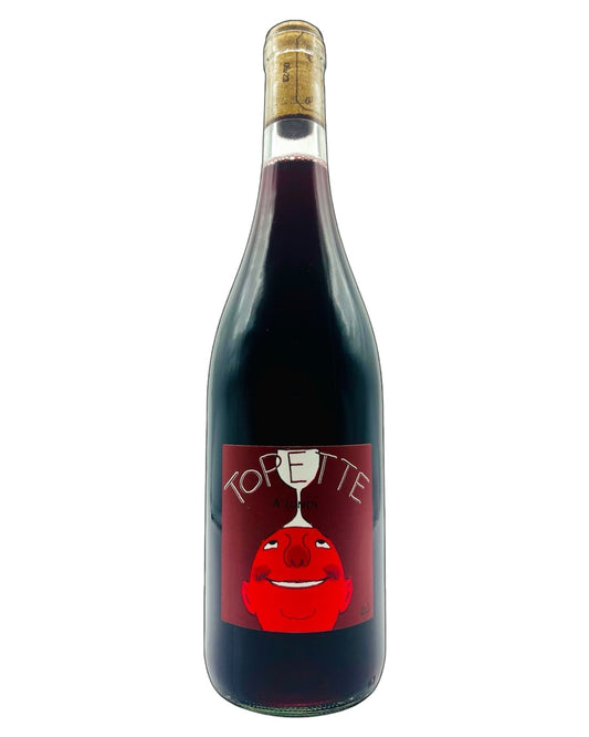 Bottle of Domaine de Bablut Topette à Lundi 2022 Organic Grolleau from France