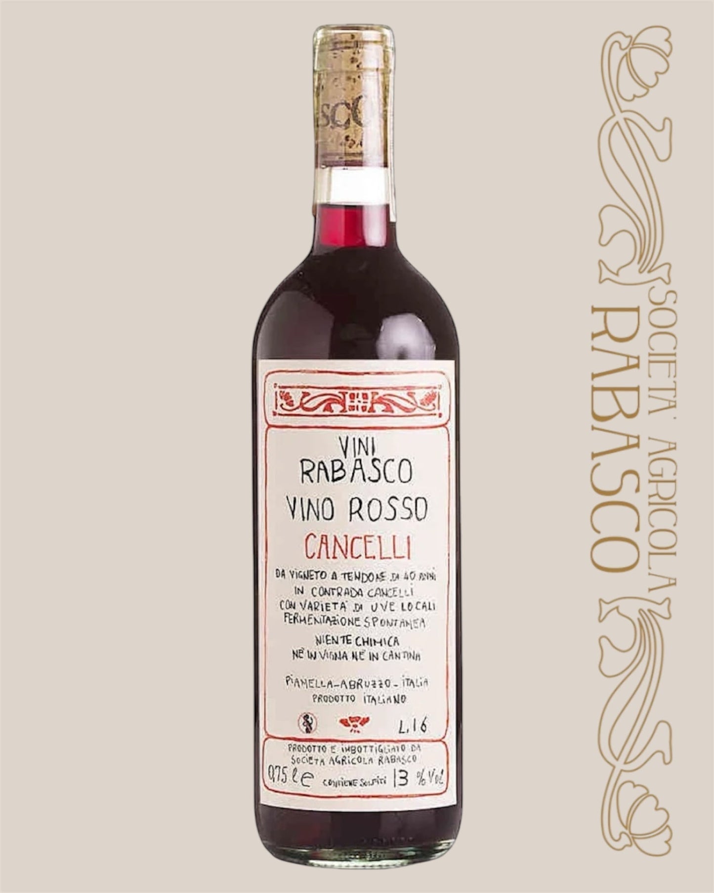 Societa Agricola Rabasco, CancelIi Rosso 2023 - Painted Wines