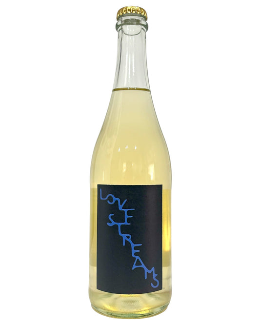 Bottle of Titch Hill Love Streams 2024 Organic Sparkling Wine Pet Nat from England