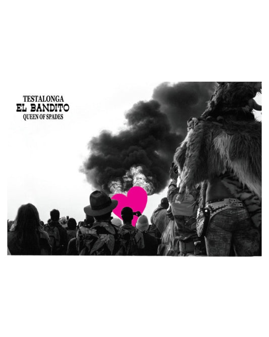 Testalonga El Bandito Queen of Spades 2023 wine label