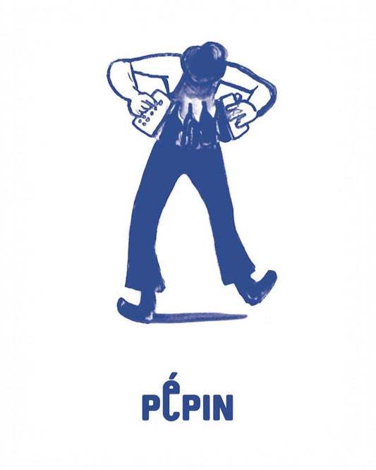 Achillee Pepin VDF Orange (Lot 39) Label