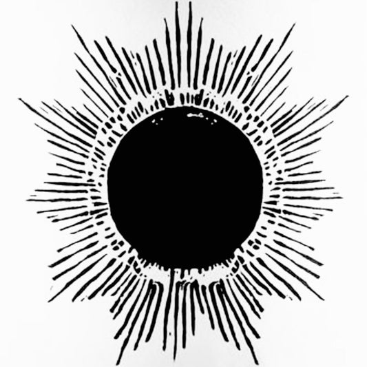 Front label of Vin Noé Face to Face 2018 Organic Viognier Natural Orange Wine showing design and details