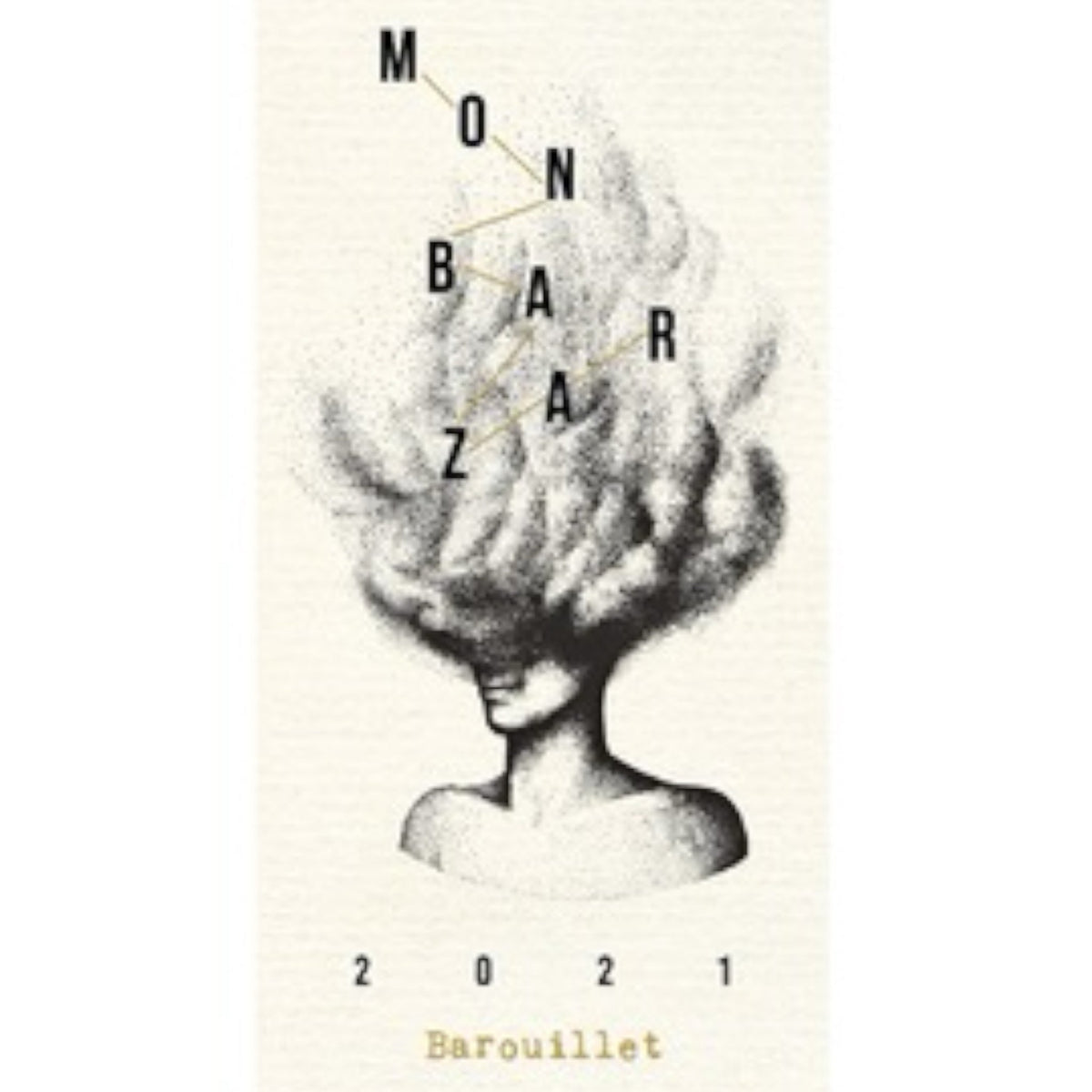 Chateau Barouillet Monbazar 2021 sweet wine label