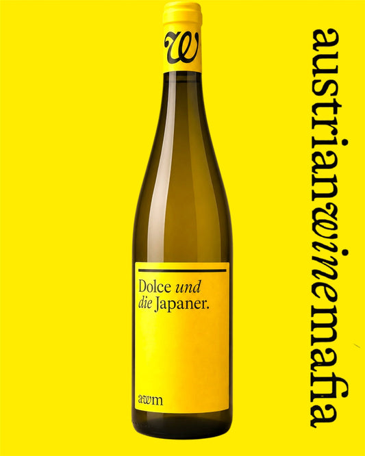 AWM Dolce und die Japaner wine label