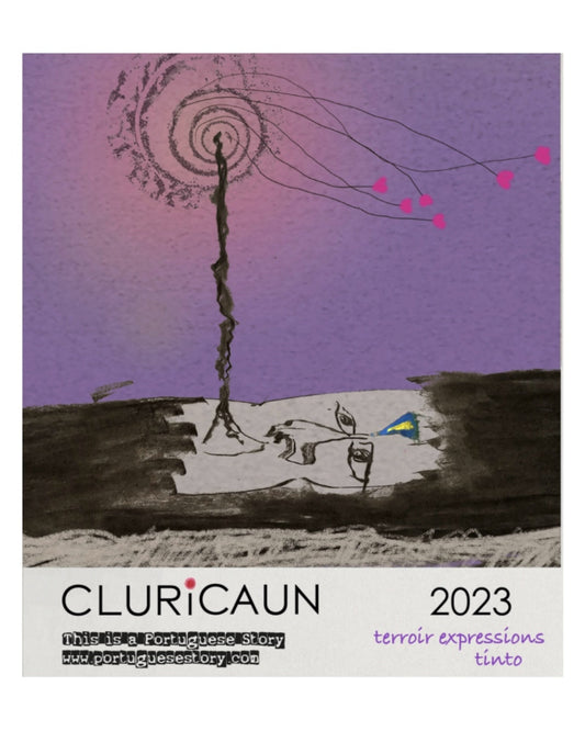 Quinta do Montalto Cluricaun Red 2023 Portuguese natural red wine label