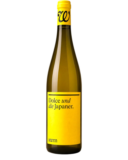AWM Dolce und die Japaner organic biodynamic natural white wine bottle from Austria
