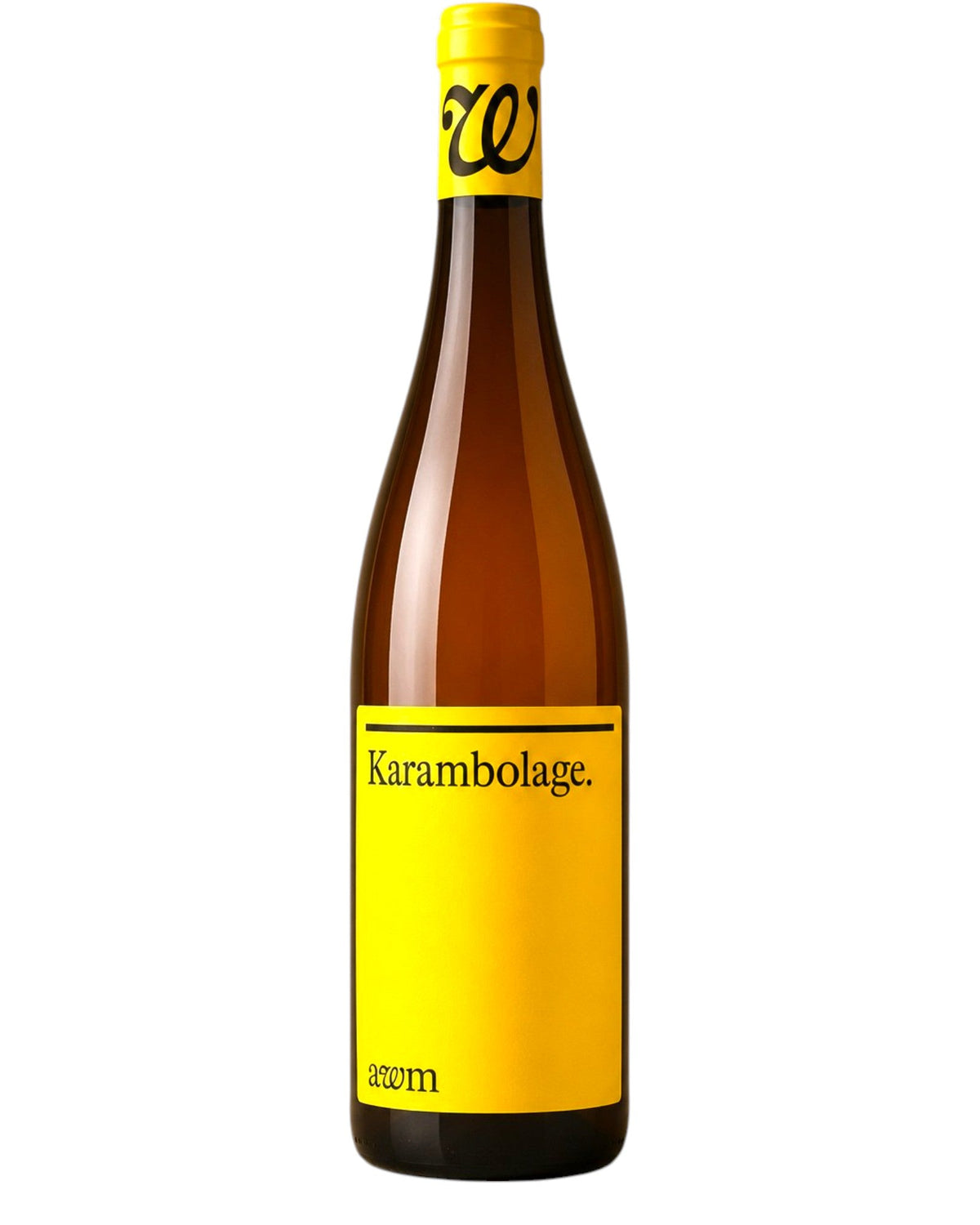 AWM Karambolage organic biodynamic natural rose wine bottle from Austria