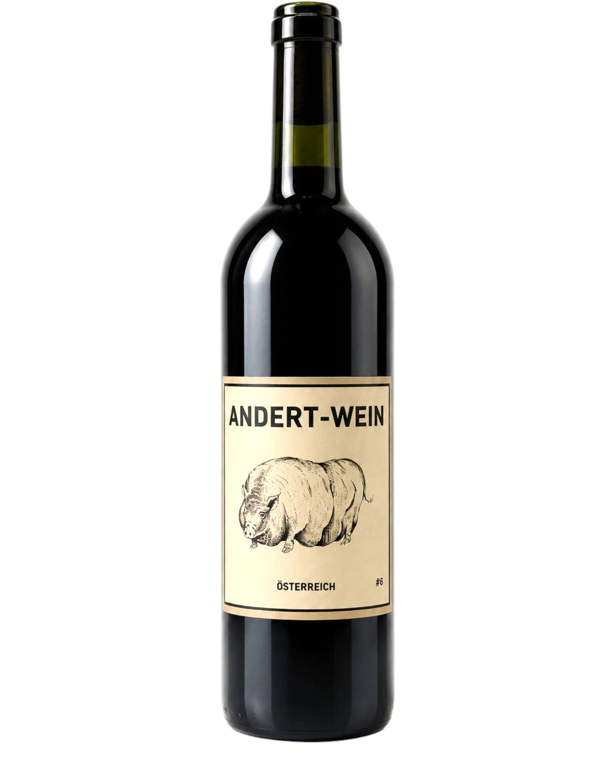 Andert-Wein Personal Getrank #6 Red Wine Bottle
