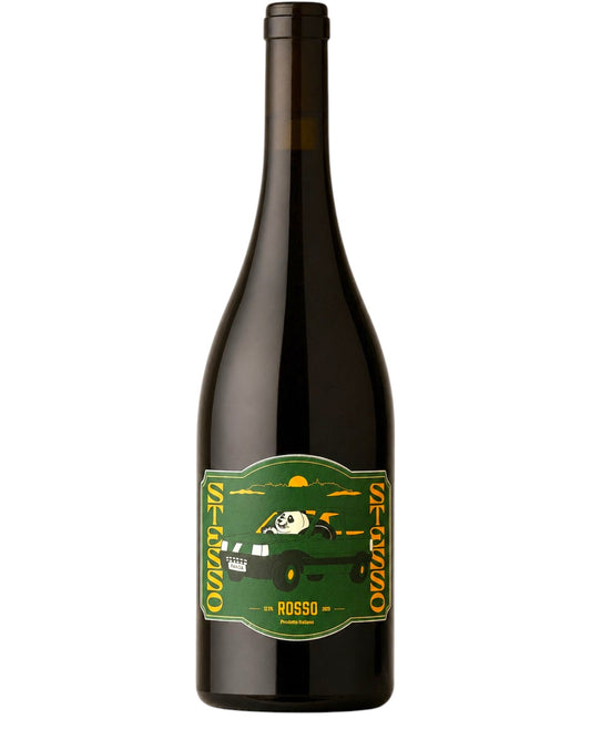 Beulah Violetta Stesso Stesso Rosso 2023 organic natural red wine bottle from Umbria, Italy