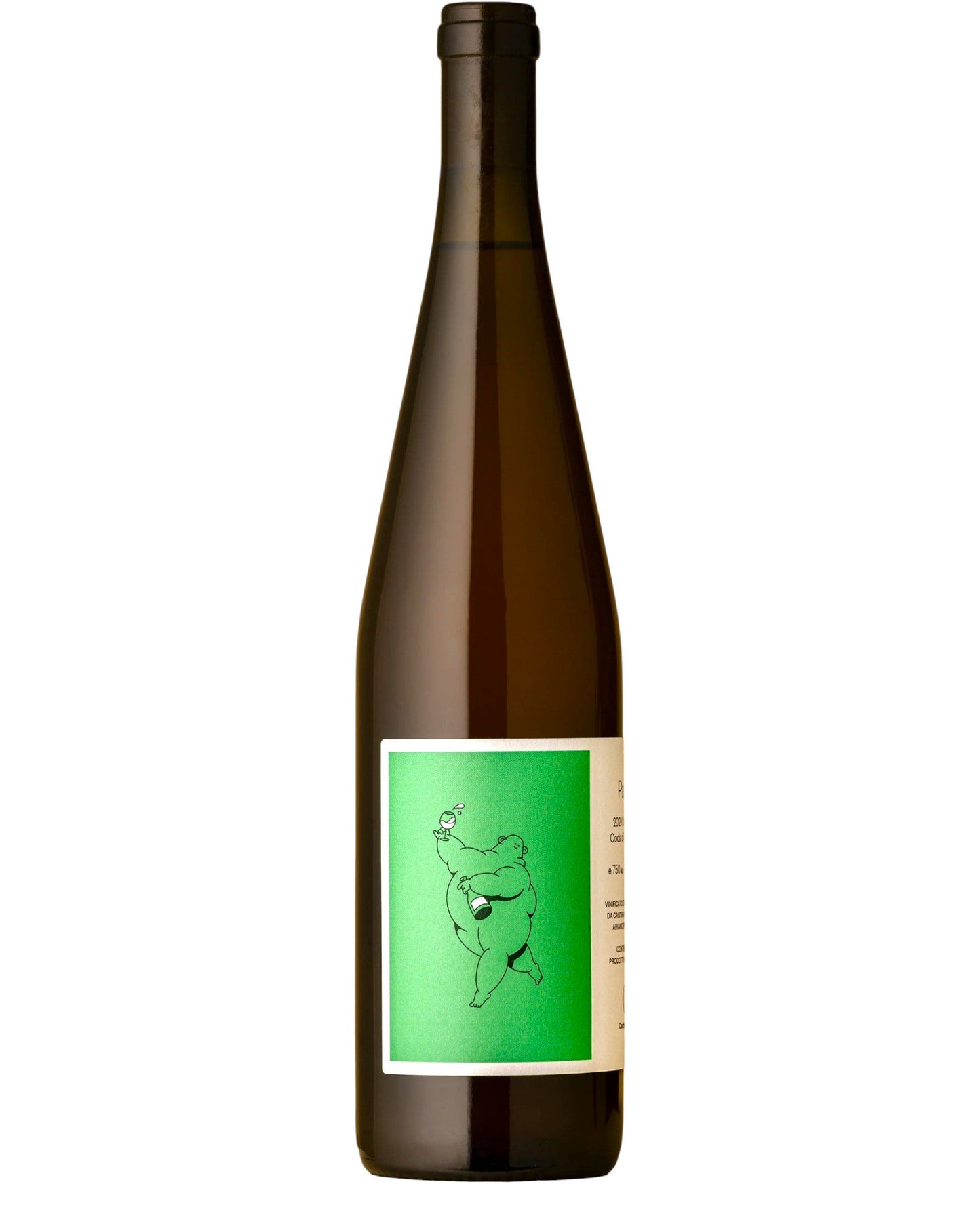 Cantina Giardino Paski 2022 organic natural orange wine bottle from Campania, Italy