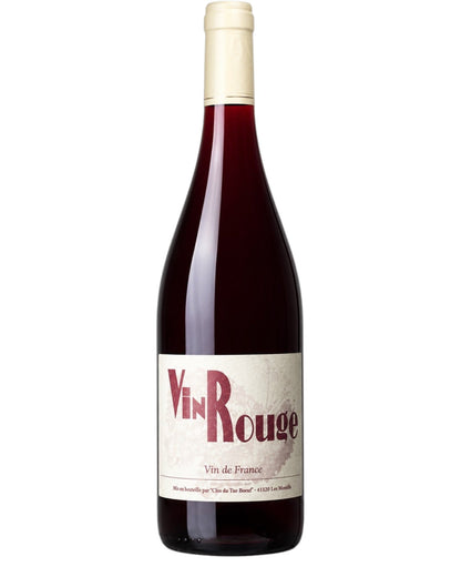 Clos Du Tue-Boeuf VDF Vin Rouge 2024 organic natural red wine bottle from Loire, France