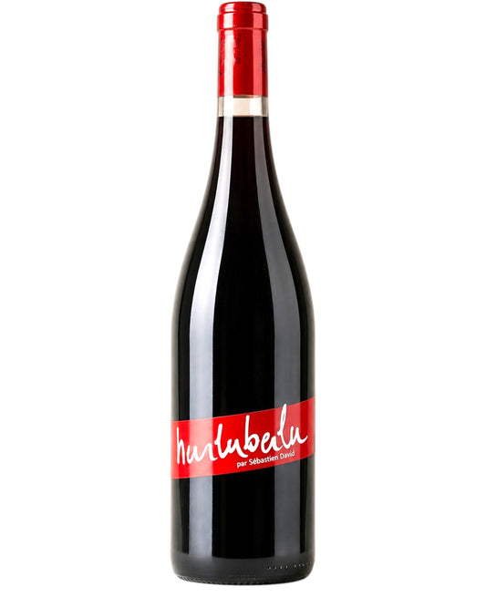 Domaine Sebastien David L'Hurluberlu 2024 Loire natural red wine bottle