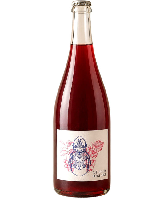 Domaine Geschickt Beetle Juice #3 Cherry Juice Natural White Wine Bottle