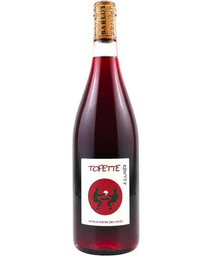 Domaine de Bablut Topette a Lundi 2023 natural red wine bottle from Loire, France