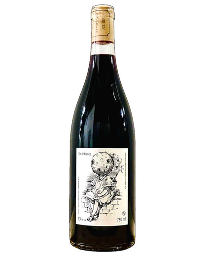 Bottle of Philippe Delmee La Lune 2022 Organic Cabernet Franc Natural Red Wine from France