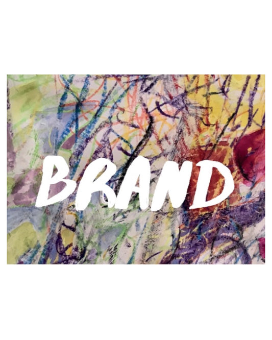 Front label of Weingut Brand Red 2023 Organic Pinot Noir Natural Red Wine showing design and details