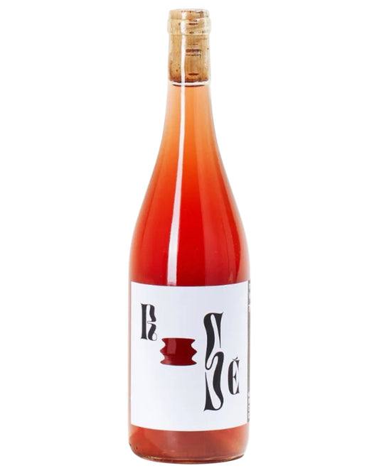 Bottle of Andi Weigand Rose 2023 Dornfelder Pinot Noir Natural Rose Wine from Germany