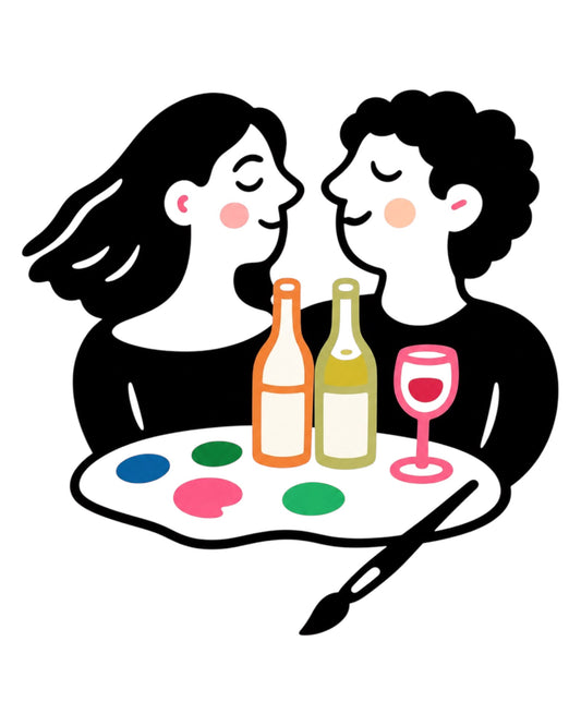 Painted Duo Natural Wine Subscription – 2 Bottles Monthly from Painted Wines