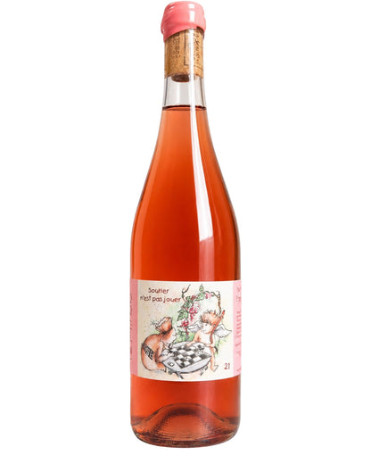 Jérôme Lambert Le P’tit GG 2023 organic natural rose wine bottle from Anjou, Loire, France
