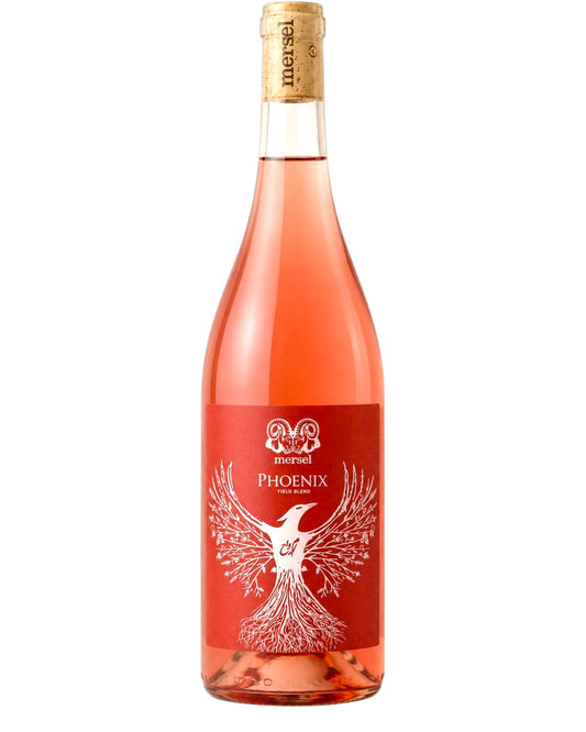 Mersel Wines Phoenix Field Blend 2024 organic natural rose wine bottle from Lebanon