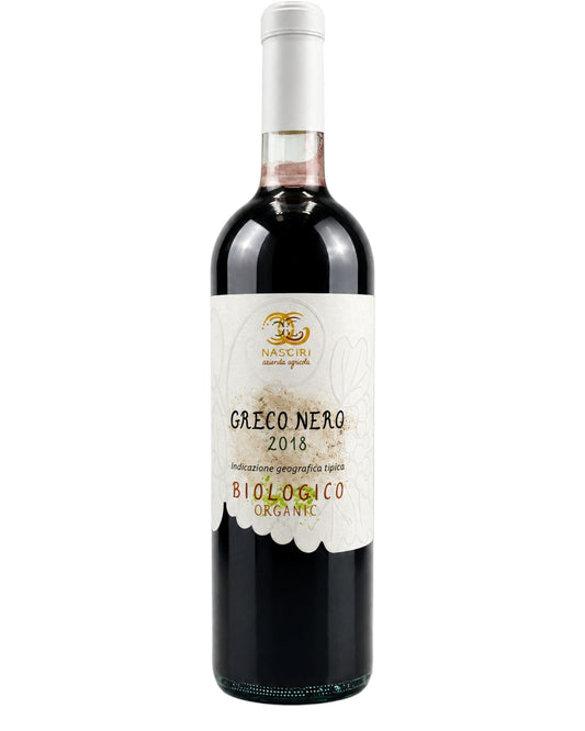 Nasciri IGT Greco Nero 2018 Calabria Wine Bottle