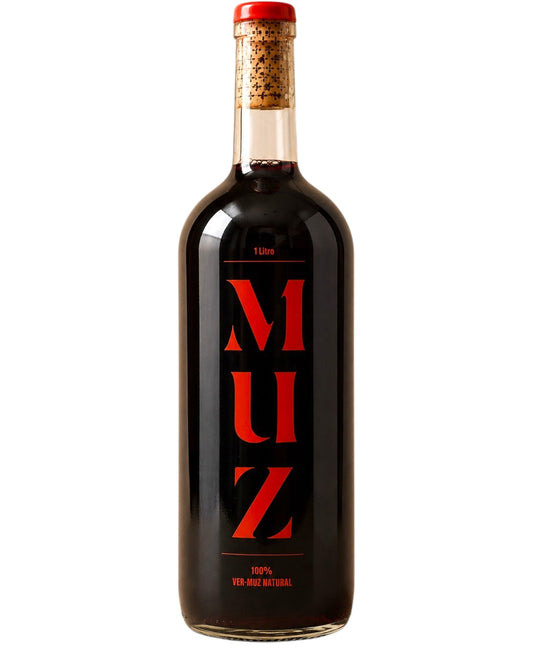 Partida Creus x Apero Distillers MUZ Vermut Natural 1 Litre organic vermouth bottle