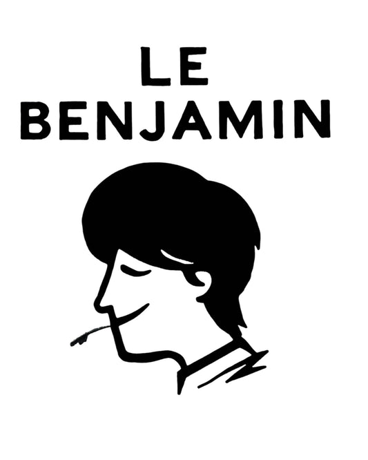 Lalande-De-Pomerol Le Benjamin 2021 Bordeaux natural red wine label