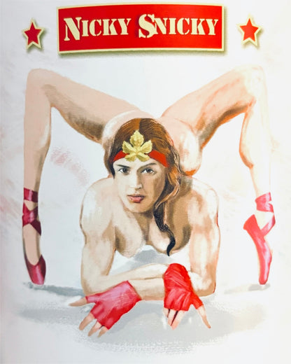 Bichi Nicky Snicky 2021 front wine label