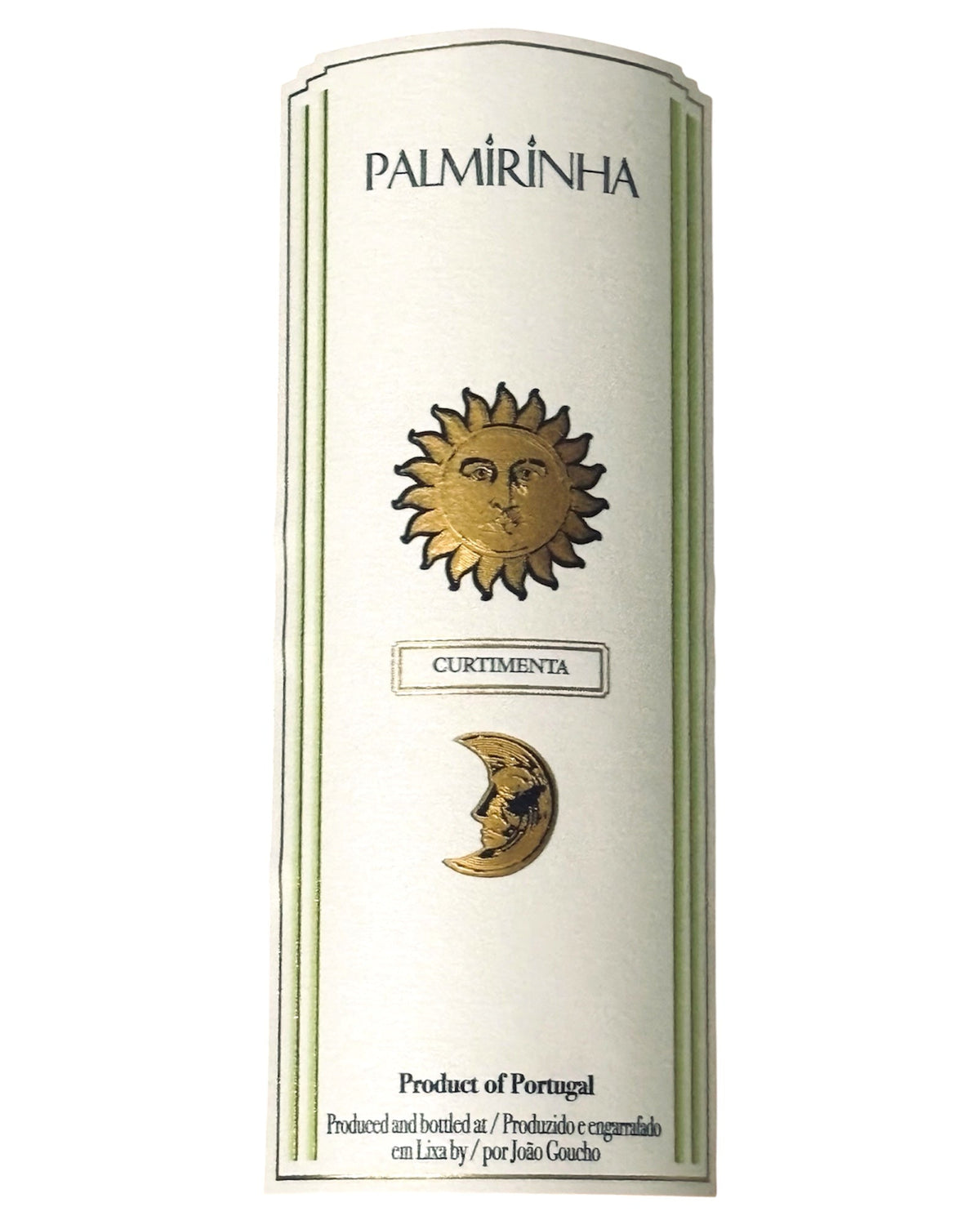 Quinta da Palmirinha Curtimenta 2024 Portuguese natural orange wine bottle label