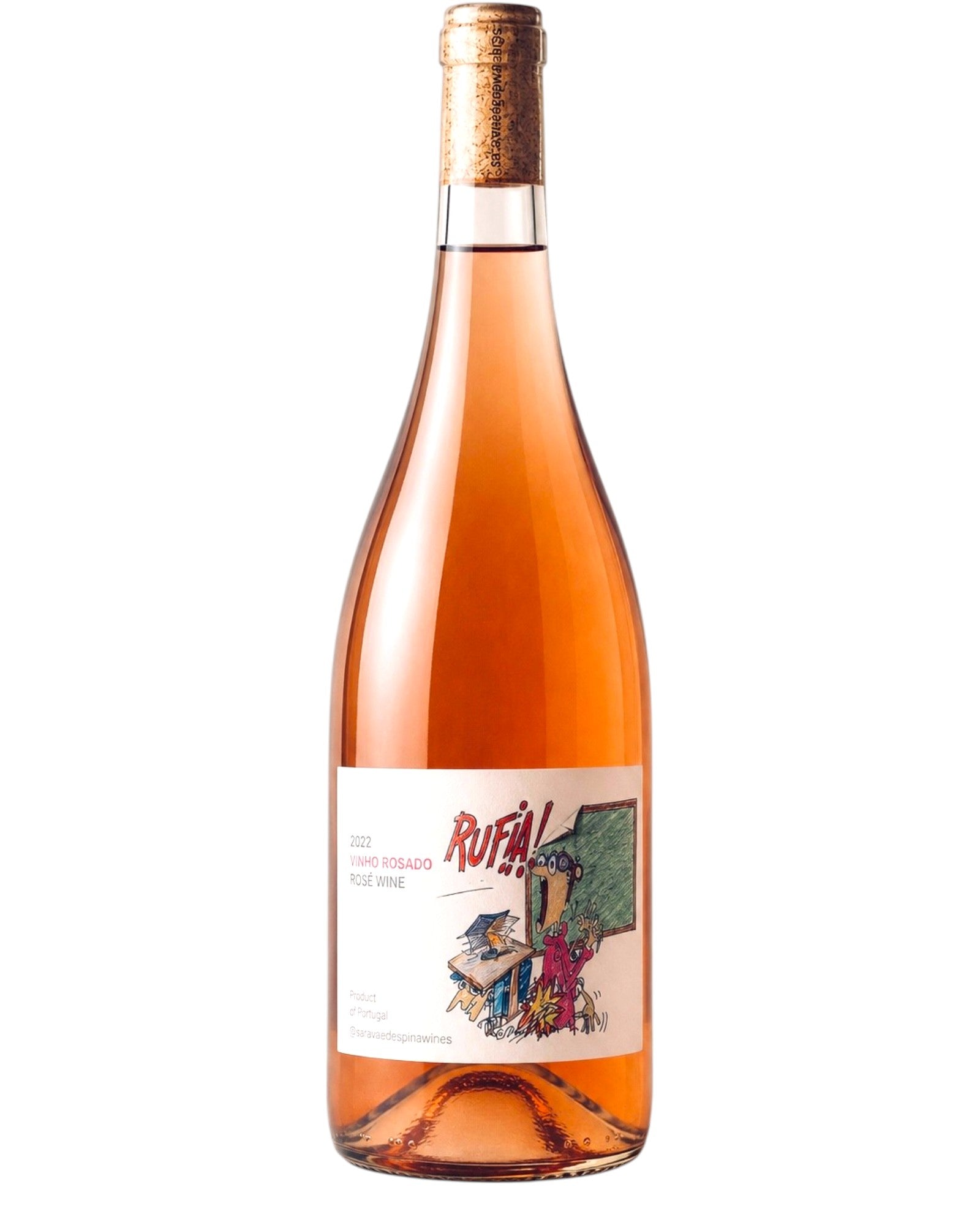 Quinta da Boavista Rufia Rosado 2023 organic natural rose wine from Portugal